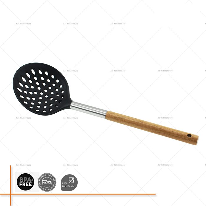 D00003 - Nylon Skimmer with Beech Wood Handle | Kai Kitchenlife