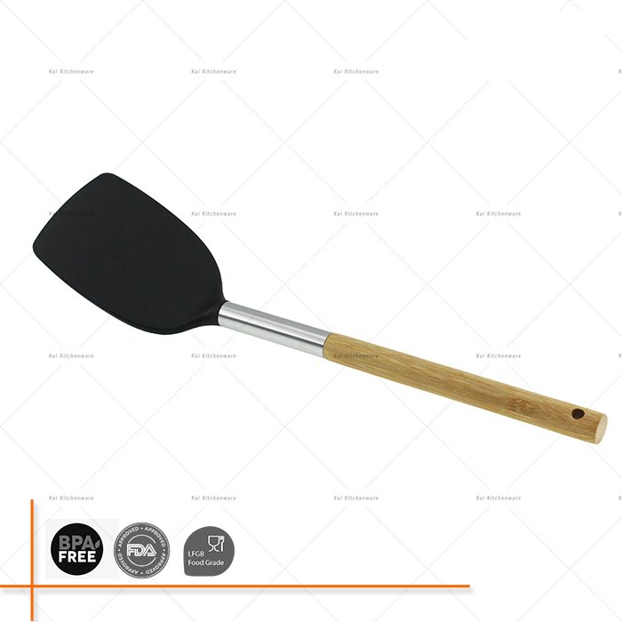 D00011 - Nylon Turner with Bamboo Handle | Kai Kitchenlife