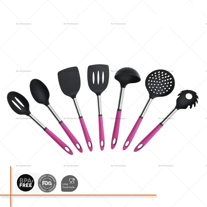 D00026 - Nylon Kitchen Utensils Set PP+TPR Handle | Kai Kitchenlife