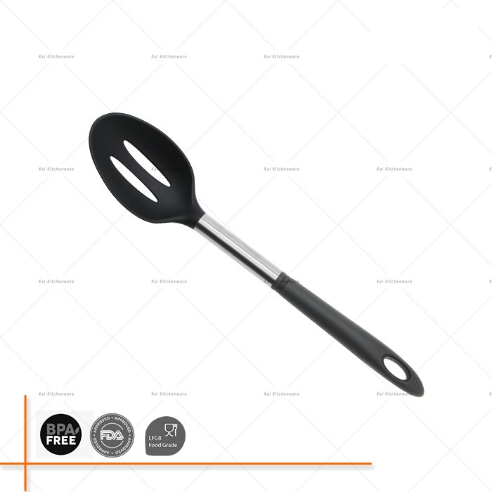 D00037 - Nylon Slotted Spoon with PP Handle | Kai Kitchenlife