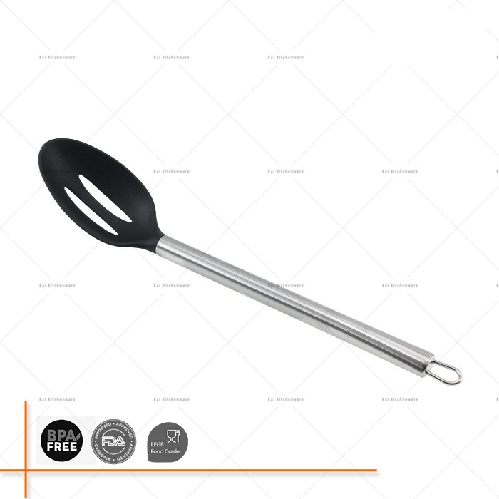 D00051 - Nylon Slotted Spoon with SS Handle | Kai Kitchenlife
