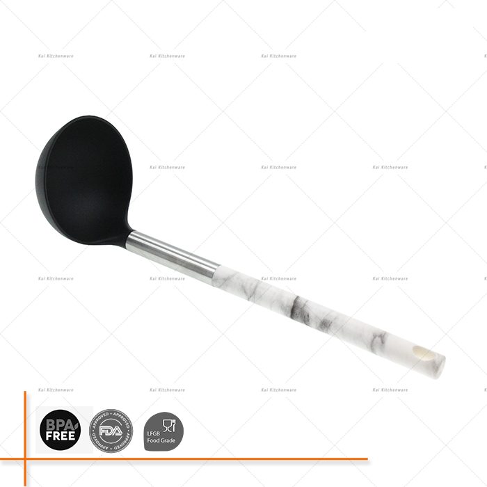 D00064 - Nylon Ladle with Marbled Handle | Kai Kitchenlife