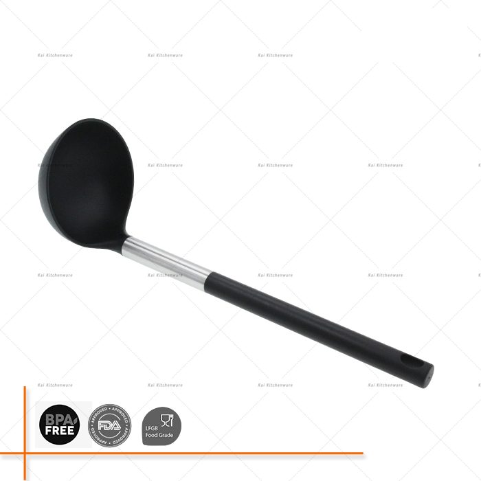 D00068 - Nylon Ladle with Black Handle | Kai Kitchenlife