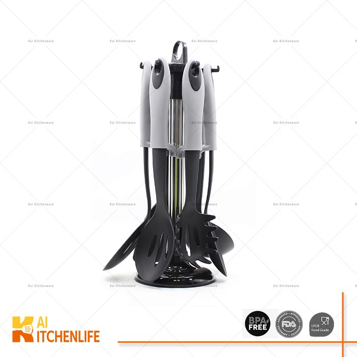 D00097 - Good Grip 7pc Cooking Utensils with Stand | Kai Kitchenlife
