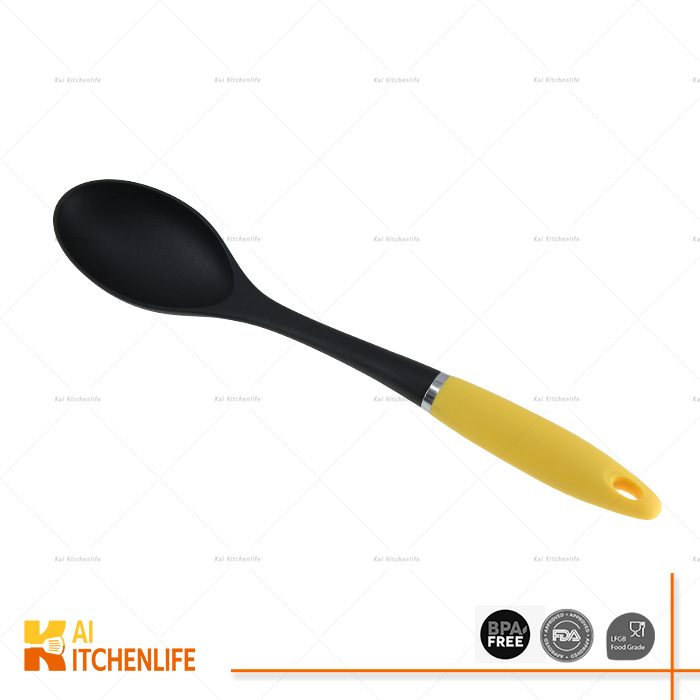 D00155 - Nylon Spoon with Color Handle | Kai Kitchenlife