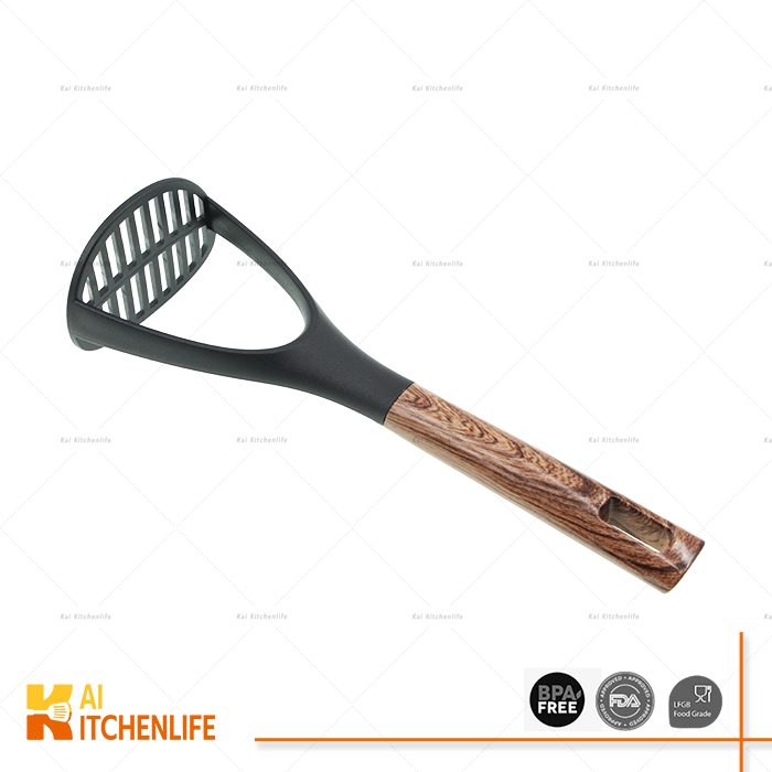 D00160 - Nylon Masher with Wood Grain Pattern Handle D23 | Kai Kitchenlife