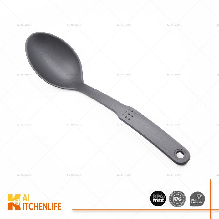D00209 - Black Nylon Baking Spoons | Kai Kitchenlife