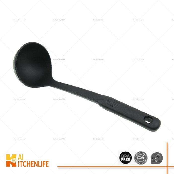 D00228 - Nylon Cooking Ladle H27 | Kai Kitchenlife