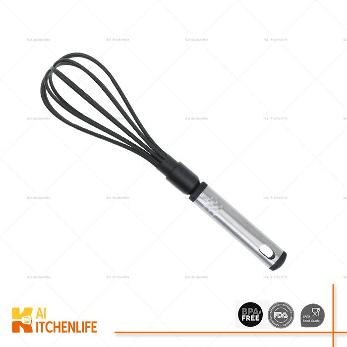 D00257 - Nylon Whisk with SS handle | Kai Kitchenlife