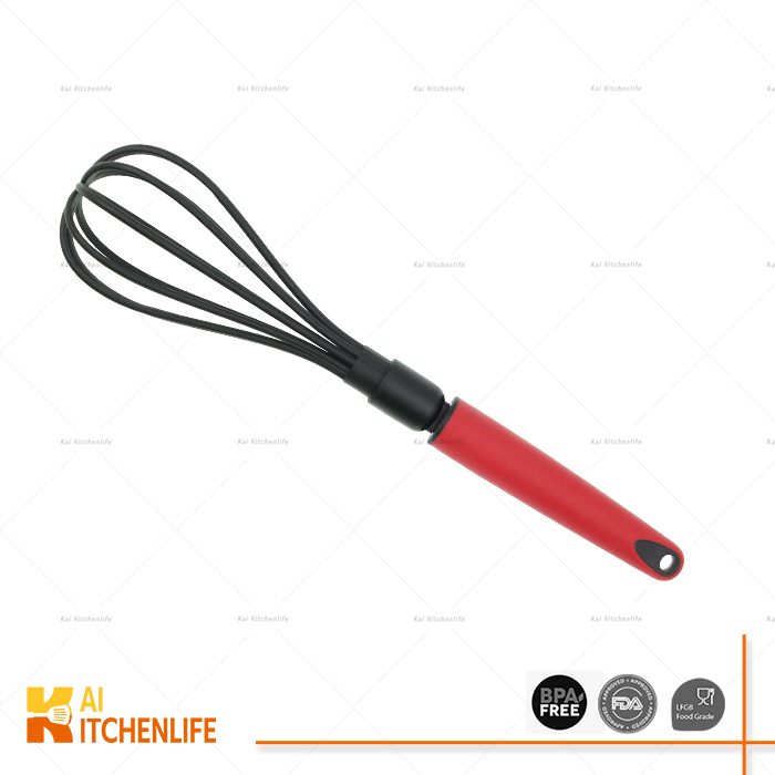 D00258 - Nylon Whisk with Plastic handle | Kai Kitchenlife