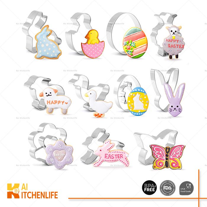 D00476 - Easter Cookie Cutter Set | Kai Kitchenlife