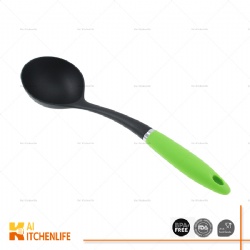 Nylon Ladle Spoon with color Handle
